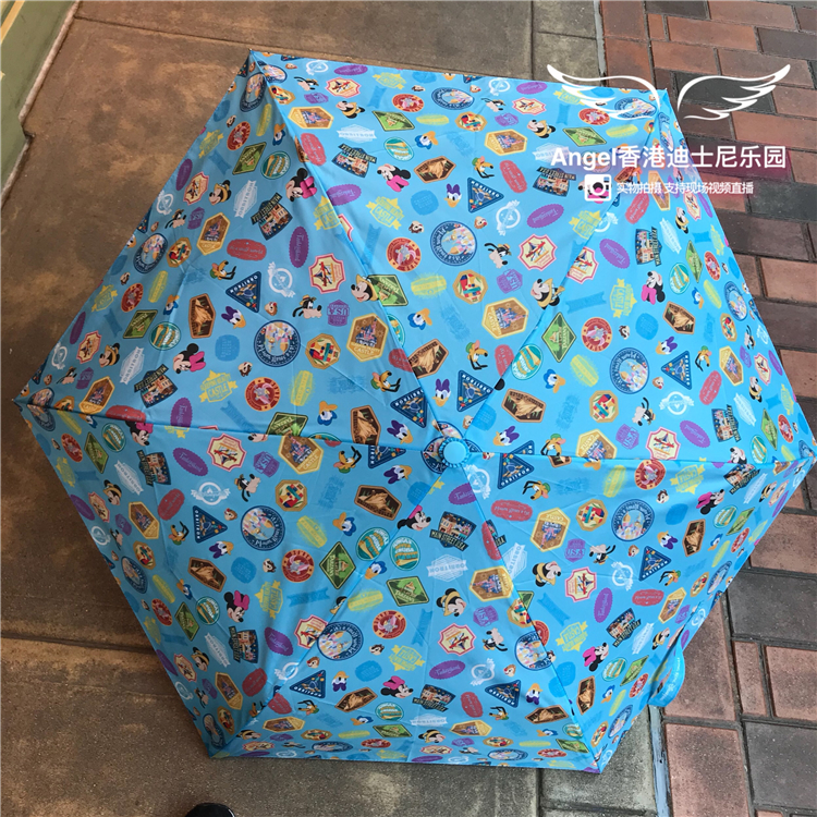 Hong Kong Disneyland Mickey Minnie Donald Duck Pluto Tour around world Cartoon Umbrella Rain gearin the Home Daily , Umbrella/Rain gear/Rain/Moistureproof , Umbrella category - from Buy2taobao.com to provide professional Taobao agent buy service