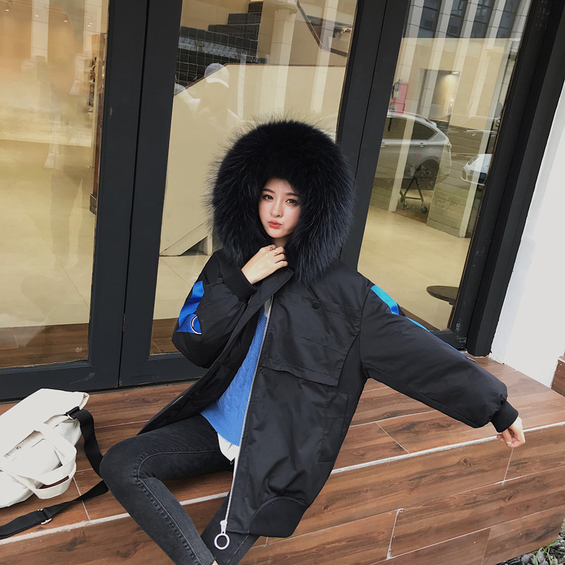 冬季2018新款羽绒服女大毛领加厚学生短款时尚修身百搭显瘦韩版潮|ruв категории Женская одежда, куртка - от Buy2taobao.com для оказания профессиональной услуги покупки агента Taobao
