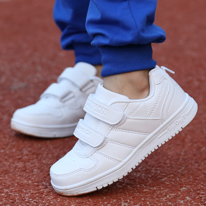 spring and autumn new pattern children's shoes children white gym shoes genuine leather children's shoes children's shoes student Sports shoes Korean Edition tidein the Shoes/Baby Shoes/Parent-child shoes , Sports shoes category - from Buy2taobao.com to provide professional Taobao agent buy service