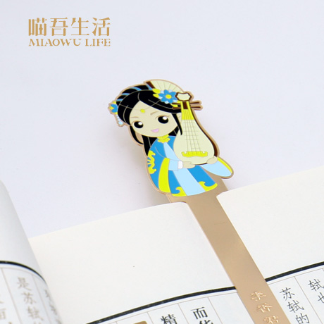 【喵吾】可爱中国风 金属卡片创意秦淮八艳书签 中国风在类目 电子词典/电纸书/文化用品, 纸张本册, 书签中 - 来自Buy2taobao.com提供专业的淘宝代购服务
