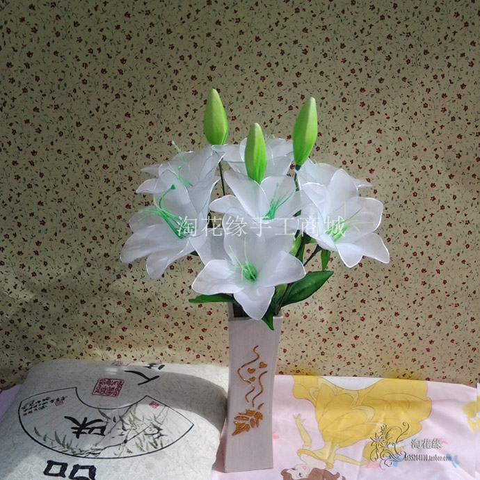 包邮丝网花材料批发 丝袜花百合丝网花百合花材料包 白色10-200朵在类目 鲜花速递/花卉仿真/绿植园艺, DIY仿真花材料, 制作材料(新), 其他中 - 来自Buy2taobao.com提供专业的淘宝代购服务