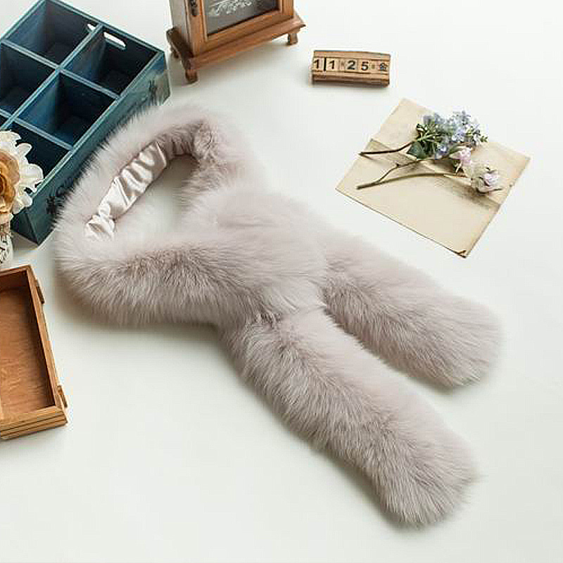 Autumn and winter Korean Edition leather and fur Fox Super long scarf men and women Super large Use Collar thickening keep warm Shawlin the Accessories/Leather belt/Hat/Muffler , Muffler/Scarves/Shawl category - from Buy2taobao.com to provide professional Taobao agent buy service