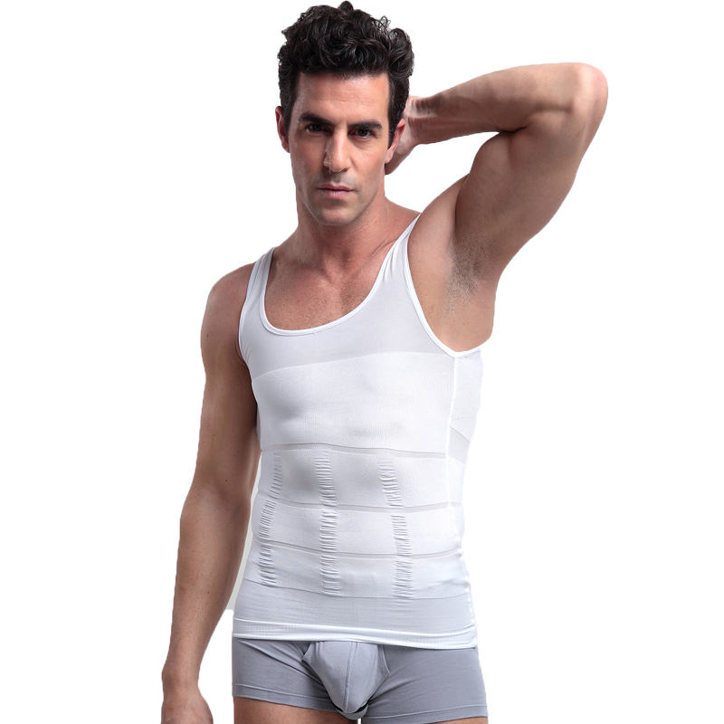 man Corset The abdomen vest breast binding Girdle Corset Sports fitness Tight fitting Beer belly Slimming clothesin the Lingerie/Men's underwear/Tracksuit , Workout Tops category - from Buy2taobao.com to provide professional Taobao agent buy service