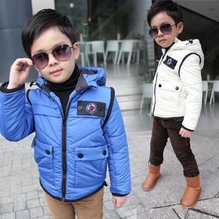  多多家童装冬装男童棉衣外套 个性拉链衫儿童棉袄棉服加厚1004Y