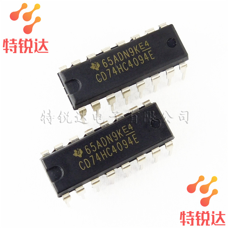CD74HC4094E 74HC4094E DIP-16 逻辑8级移位存储器IC TI/德州仪器|ruв категории Цифровые аксессуары, рынок электронных компонентов, IC интегральная схема/мотор, аналого - цифровой преобразователь/цифро - аналоговый преобразователь - от Buy2taobao.com для оказания профессиональной услуги покупки агента Taobao