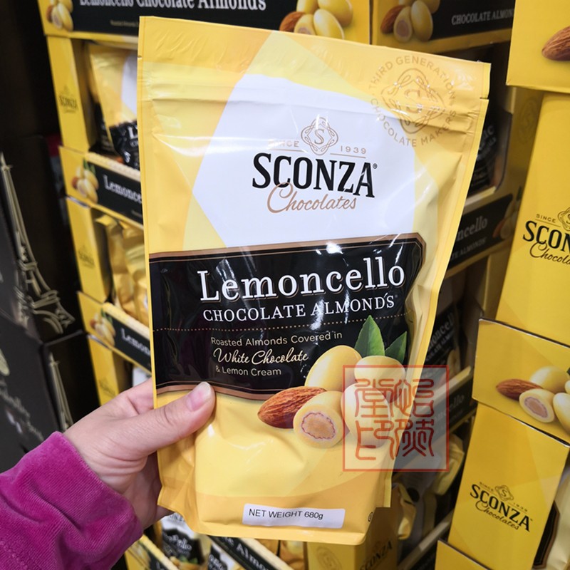 澳洲SCONZA CHOCOLATES LEMONCELLO ALMONDS巧克力柠檬杏仁 680克|ruв категории закуски/орехи/специальность, кандирование/унаби/Мэй/сухофрукты, сухие фрукты и овощи - от Buy2taobao.com для оказания профессиональной услуги покупки агента Taobao