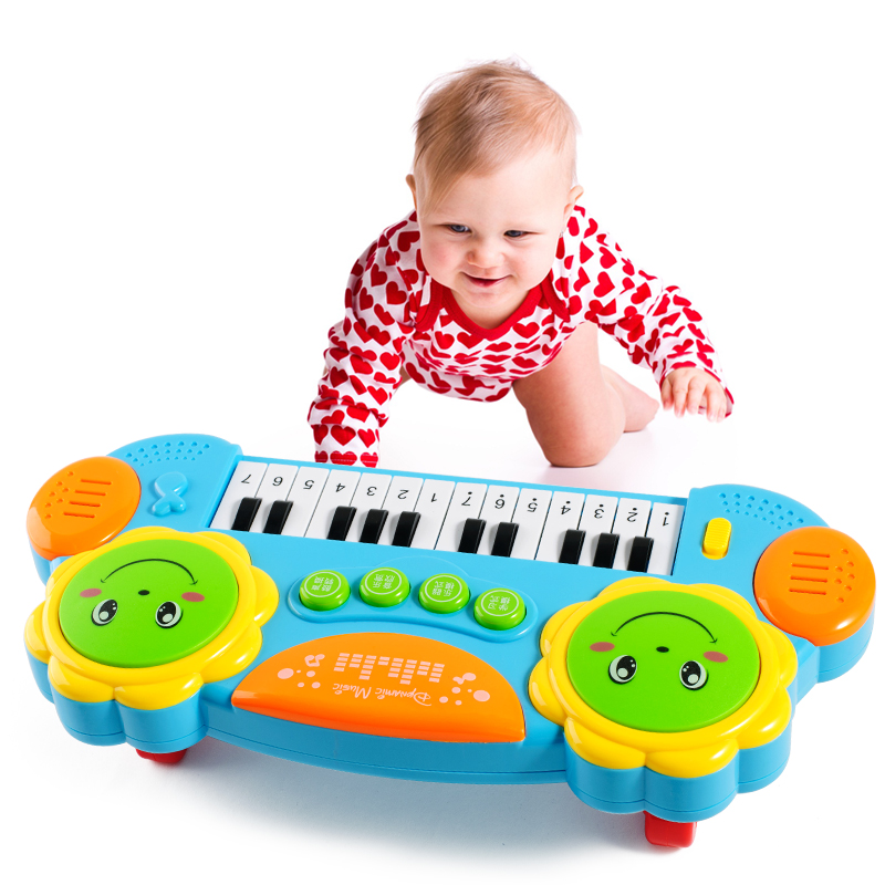 children music Pat drum Electronic organ baby child Piano Early education Puzzle Toys 0-1-3 Year-old childin the Toy/Childs/Puzzle/Building block/Model , Musical toy/Children's Musical Instruments , Keyboard toys/Flower children category - from Buy2taobao.com to provide professional Taobao agent buy service