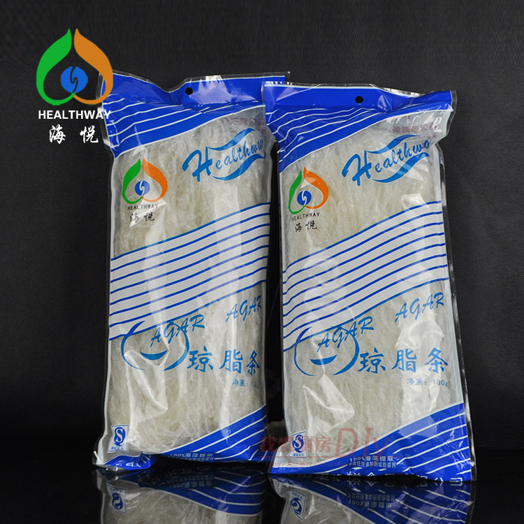 9.2折！新包装更划算 植物胶蛋白/琼脂条 果冻布丁原料 100g原装