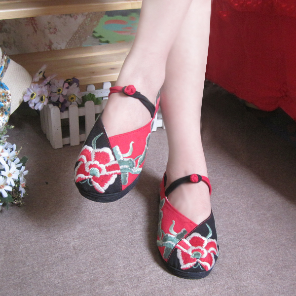 老北京布鞋 正品民族风...