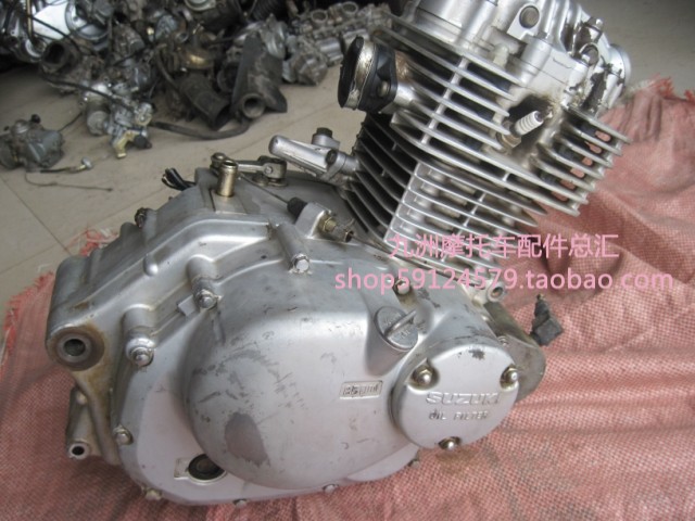 二手原装进口铃木钻豹125发动机F401机器成色