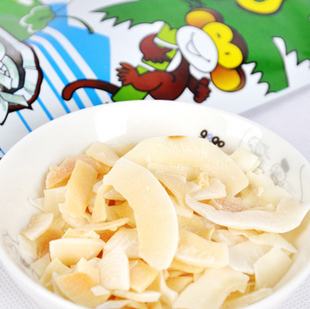  半糖主义 泰国进口特产零食苏梅椰子片40g 泰国浓香烤椰子片 特价