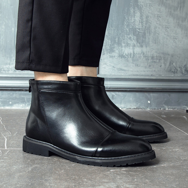 Popularity Selling new pattern Chelsea Boots leisure time Boots England genuine leather High-top boots A pedalin the Men's Shoes, Boots category - from Buy2taobao.com to provide professional Taobao agent buy service