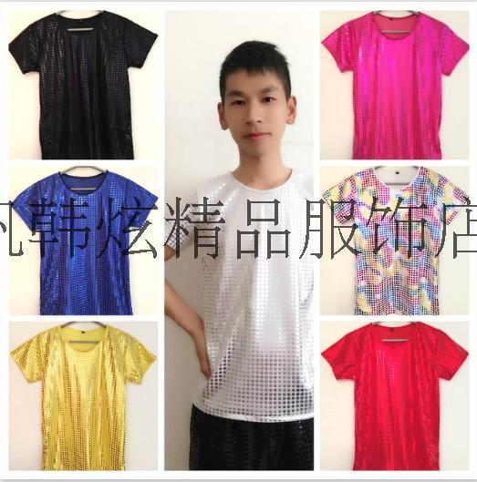 初中高中大学生演出服百搭男女宽松套头弹力圆领短袖T恤半袖烫金在类目 女装/女士精品, 唐装/民族服装/舞台服装, 民族服装/舞台装中 - 来自Buy2taobao.com提供专业的淘宝代购服务