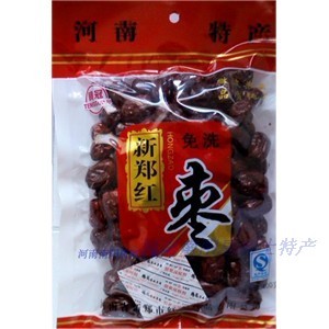  滕冠500克新郑红枣400中国大陆河南特产枣类制品 大枣 零食 果干