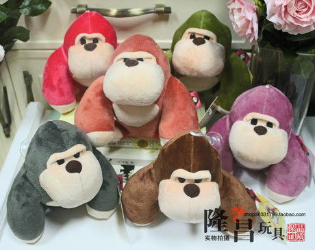 电影大明猩毛绒公仔 多色猩猩玩具布娃娃 圣诞