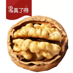  果真了得 野生核桃特价 山核桃大核桃 非薄皮核桃拍3斤包邮 新货
