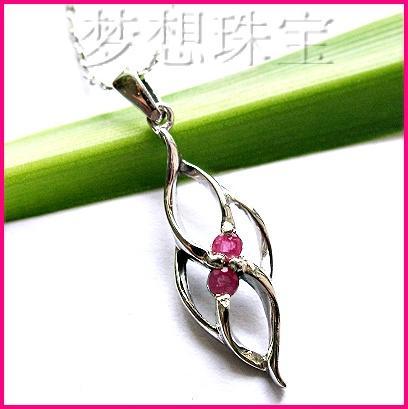 贵菲尔珠宝 925银天然红宝石吊坠 新款|msdalam kategori barang kemas/berlian/Emerald/emas, batu-batu berwarna/batu permata, Neckwear - dari Buy2taobao.com untuk memberikan perkhidmatan ejen Taobao profesional membeli