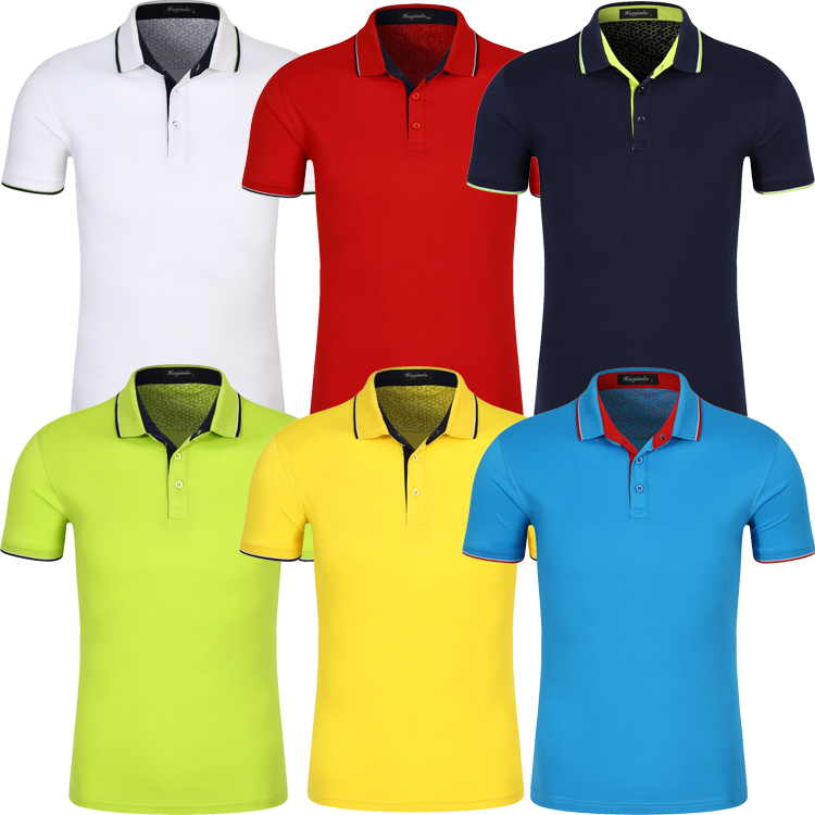 High-end Business type pure cotton POLO man Lapel Short sleeved Hit color Hit the edge T-shirt Costumes customin the Personalized custom/Design Services/DIY , Custom clothing bags , Custom clothing , POLO Shirts category - from Buy2taobao.com to provide professional Taobao agent buy service