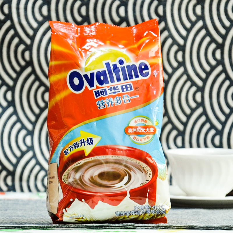 Ovaltine Nutrition-one 400g Bagged Cocoa powder Chongyin chocolate Many provincesin the Coffee/Oatmeal/Chongyin , Lotus root starch/Oatmeal/Drink mixes , Cocoa/Chocolate drinks category - from Buy2taobao.com to provide professional Taobao agent buy service