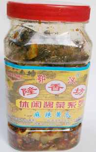  鄂汉隆香坊休闲酱菜麻辣黄瓜乳黄瓜武汉特产萝卜麻辣丁12省7元邮