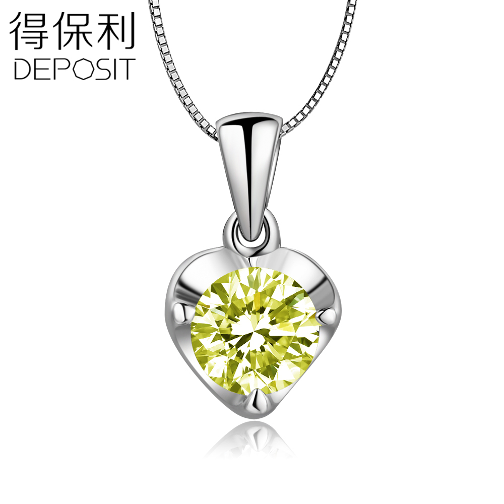 【丁丁特价】925纯银吊坠 女款情侣心形纯银吊坠 项链项坠银饰品 【丁丁特价】925纯银吊坠 女款情侣心形纯银吊坠 项链项坠银饰品