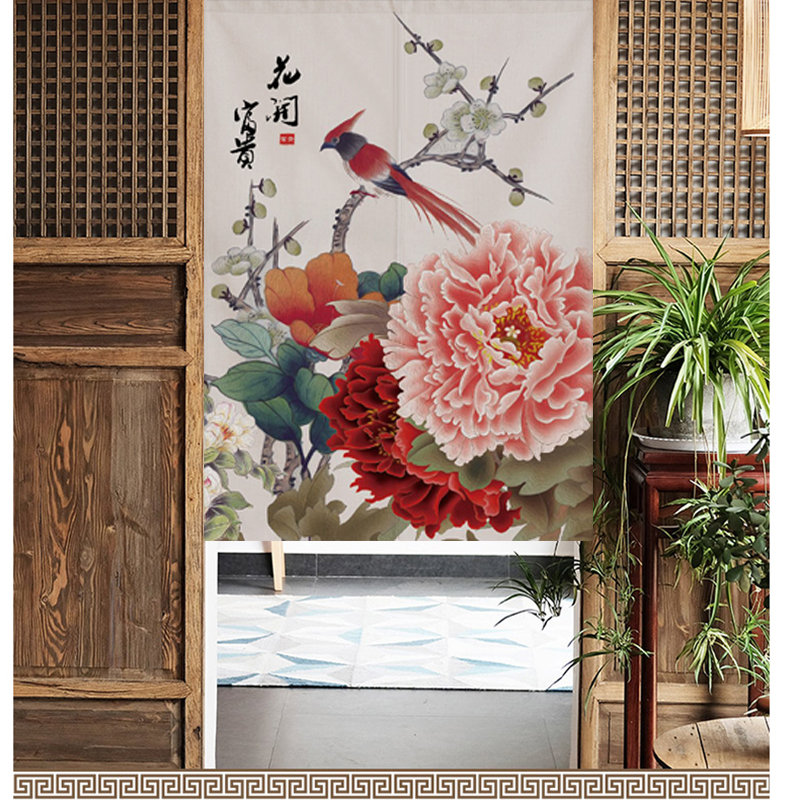 Chinese style Curtain child partition screen a living room Lucky Chinese style bedroom TOILET Wind curtain Punch holes household decoratein the Home Fabric , Curtains and curtain accessories , Curtain category - from Buy2taobao.com to provide professional Taobao agent buy service