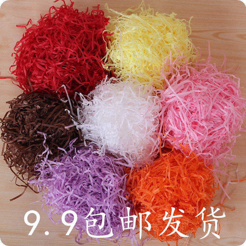拉菲草 碎纸丝 礼品盒填充纸丝喜糖盒填充物配件满额包邮在类目 节庆用品/礼品, 糖盒/糖盒配件中 - 来自Buy2taobao.com提供专业的淘宝代购服务