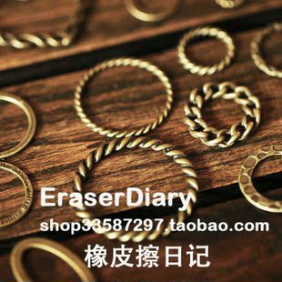  DIY饰品材料配件 复古 圈圈 合集 挂饰 114#