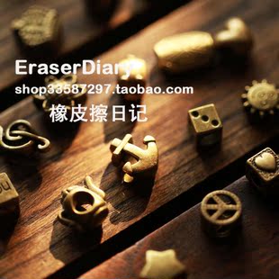 DIY饰品材料配件 复古 潘拉 穿孔珠 珠子 合集 A 挂饰 125#