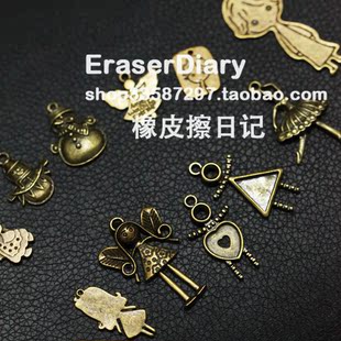  DIY饰品材料配件 复古 人物 合集 A 挂饰166#