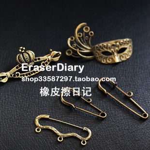  DIY饰品材料配件 复古 别针 合集 挂饰151#