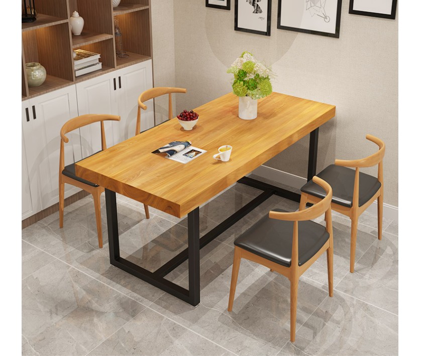 American style Café solid wood Tea shop table Restaurant Having dinner Table Dessert Restaurant dining table and chair combinationin the Residential furniture , Tables , Dining table category - from Buy2taobao.com to provide professional Taobao agent buy service