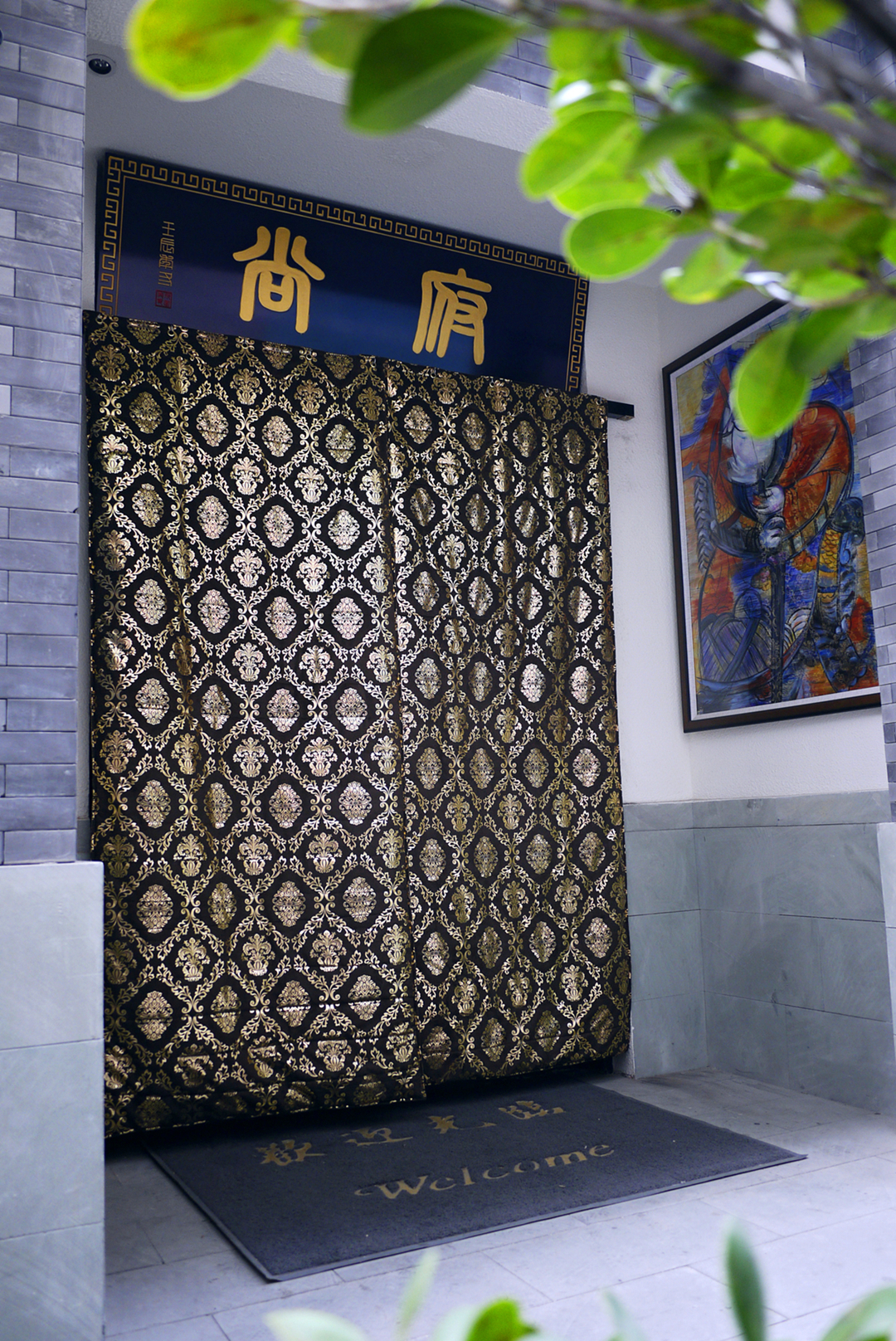 棉门帘家用保暖防风卧室布门帘烫金麂皮绒隔热挡风隔断帘定做门帘在类目 居家布艺, 窗帘门帘及配件, 门帘中 - 来自Buy2taobao.com提供专业的淘宝代购服务