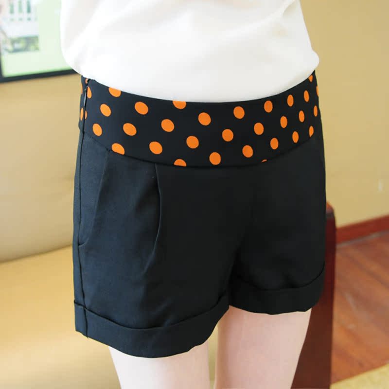 波点短裤短裤夏...