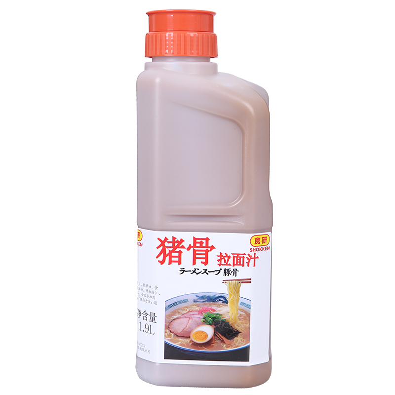 日本食研猪骨拉面汁1.9l 调味酱汁吉野家豚骨汤汁 日式寿司料理在类目 粮油米面/南北干货/调味品, 调味品/果酱/沙拉, 调味酱, 酱类调料中 - 来自Buy2taobao.com提供专业的淘宝代购服务