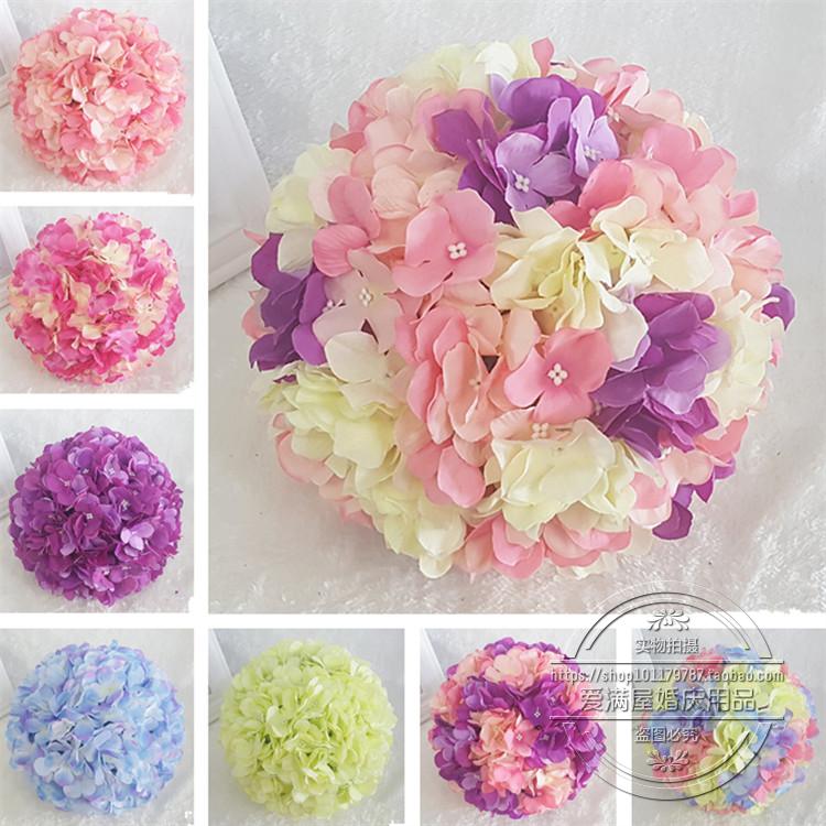 Marriage room decorate Flower ball high-grade simulation Hydrangea Market Showcase decorate encryption Flower ball wedding Lu cited Flowersin the Festive supplies/Gift , Wedding Themes/Props , Wedding silk flower category - from Buy2taobao.com to provide professional Taobao agent buy service