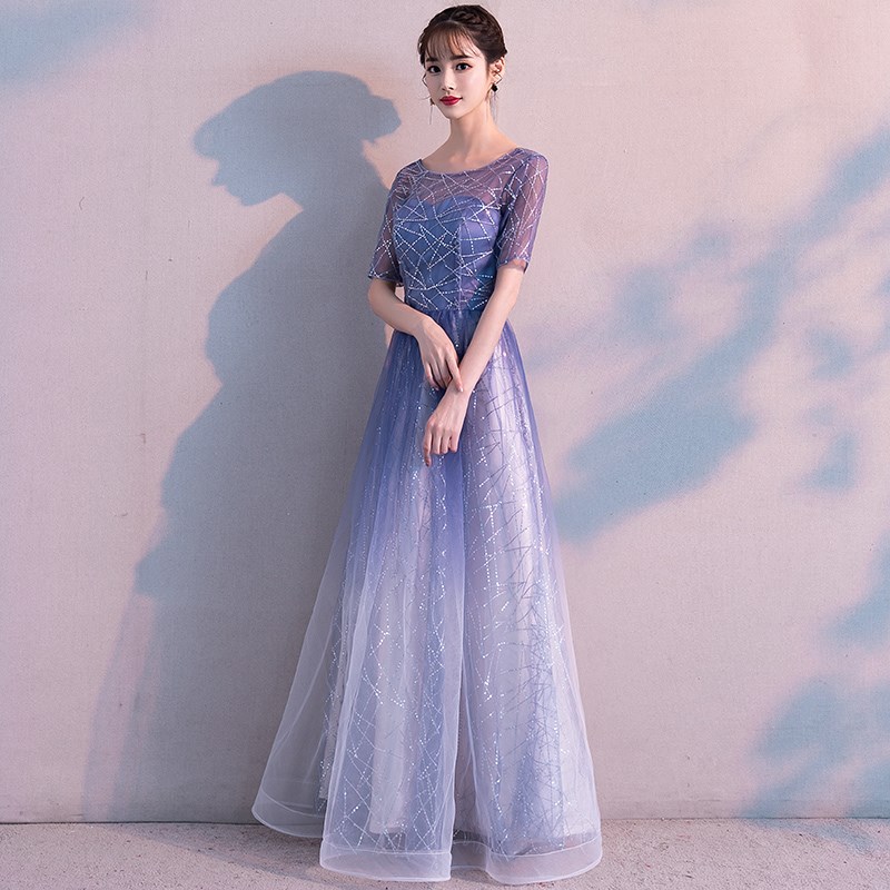 合唱服长裙舞台大合唱团体服成人新款主持礼服亮片连衣裙女春在类目 女装/女士精品, 唐装/民族服装/舞台服装, 民族服装/舞台装中 - 来自Buy2taobao.com提供专业的淘宝代购服务