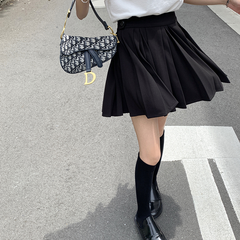 FFAN泛泛 高腰百褶裙女2019春夏新款学院风短裙显瘦垂感a字半身裙在类目 女装/女士精品, 半身裙中 - 来自Buy2taobao.com提供专业的淘宝代购服务
