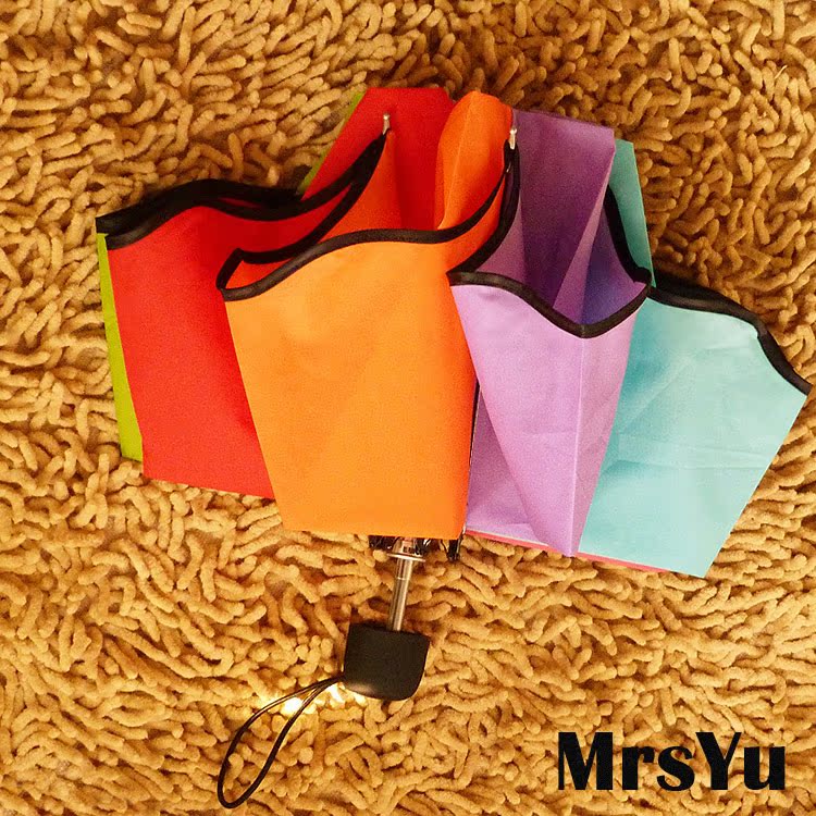 韩国公主彩虹伞 防紫外线