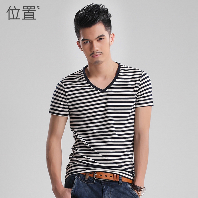 男士t恤短袖衣服男装...