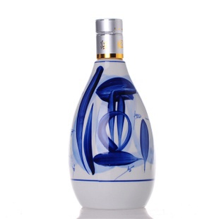 白酒 山西杏花村48度20年青花瓷 500ml 小兰花二十年陈酿酒水 白酒 山西杏花村48度20年青花瓷 500ml 小兰花二十年陈酿酒水