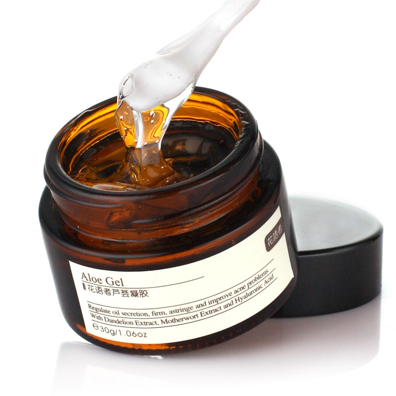 Buy 4, get 1 flower gel gel Aloe Vera gel after Sun repair of the perfect acne anti-acne product package printing-mail