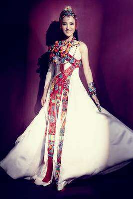 2018 The Zang or Tibetan people element fashion stage Singer show clothing Retro modelling gorgeous atmosphere Pressure full setin the Personalized custom/Design Services/DIY , Custom clothing bags , Custom clothing , Stage performances/Dance apparel customization category - from Buy2taobao.com to provide professional Taobao agent buy service