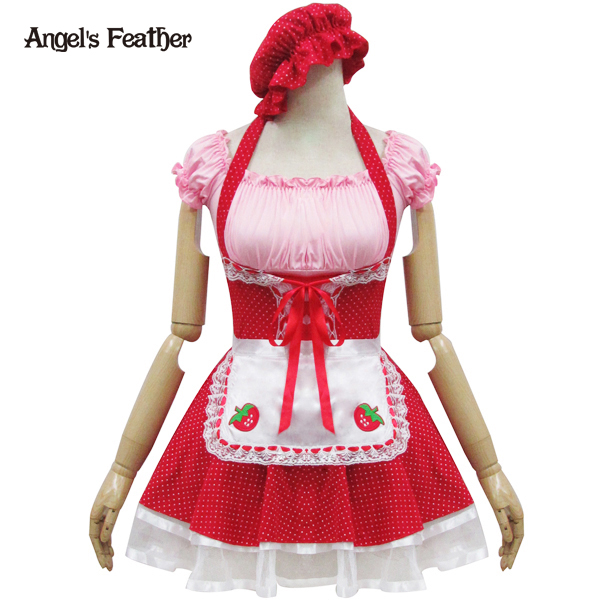 【Angel's Feather】cosplay角色扮演萌妹子草莓女佣装围裙女仆装|msdalam kategori Butik wanita / wanita, pakaian/pakaian kebangsaan/peringkat pakaian, pakaian kebangsaan/pakaian - dari Buy2taobao.com untuk memberikan perkhidmatan ejen Taobao profesional membeli