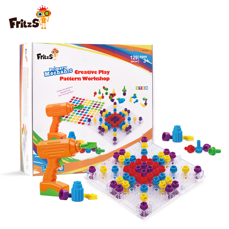 FritzS children Drill Gun Screw Nut Assemble Pair STEM Disassemble Assemble environmental protection Amazing tool Toysin the Toy/Childs/Puzzle/Building block/Model , Beads/Jigsaw/Pair/Disassembly/Beat Toy , Nut disassembly/Set Toys category - from Buy2taobao.com to provide professional Taobao agent buy service