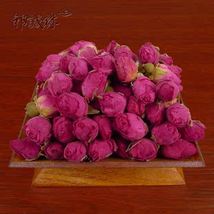  祁诚林花草茶特级平阴 玫瑰花茶 平阴玫瑰花蕾前期干花蕾50克/袋