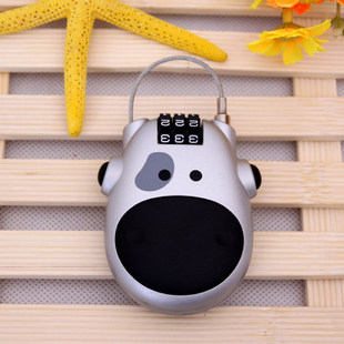Travel luggage lock bike locks cow retractable cable bicycle lock steel cable 3-digit combination lock suitcase lock