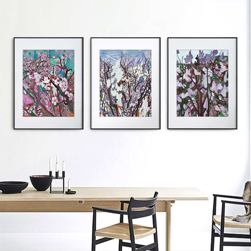 Perch Art a living room Decorative painting sofa Background wall Hanging picture Corridor Aisle mural Wang Ke Ju Saffron>in the Home accessories , Decorative painting , Modern decorative painting category - from Buy2taobao.com to provide professional Taobao agent buy service