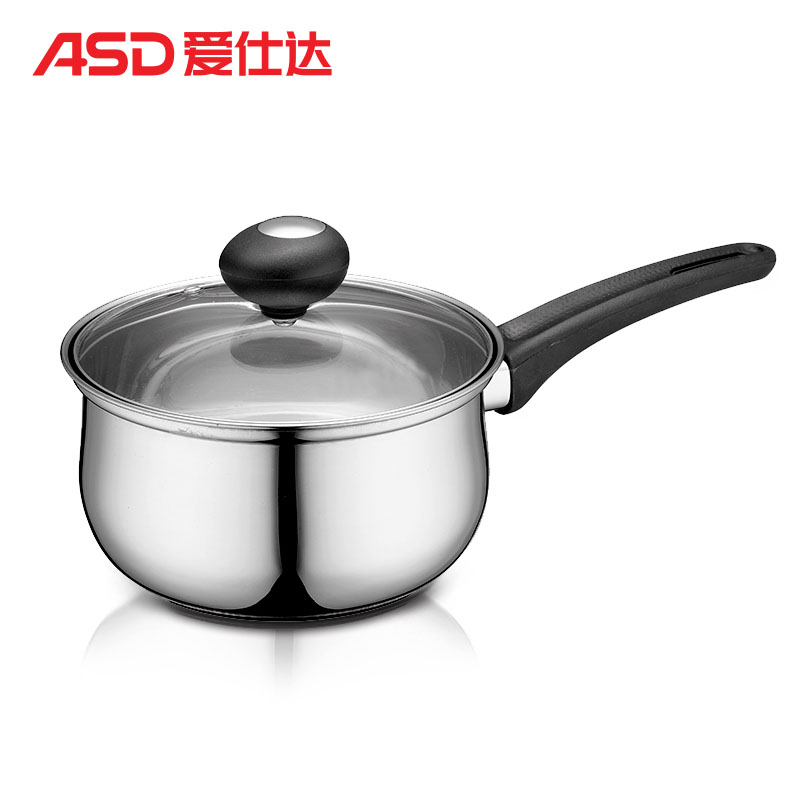 ASTAR Baby milk pot high quality Stainless steel Electromagnetic furnace Gas currency Frying pan 16CM C1916in the Kitchen/Cooking utensils , Cooking utensils , Cookware/Pot/Kettle , Milk pot category - from Buy2taobao.com to provide professional Taobao agent buy service