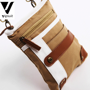  vipsuit 特价小包 韩版潮男腰包 休闲挎包帆布包单肩包随身包